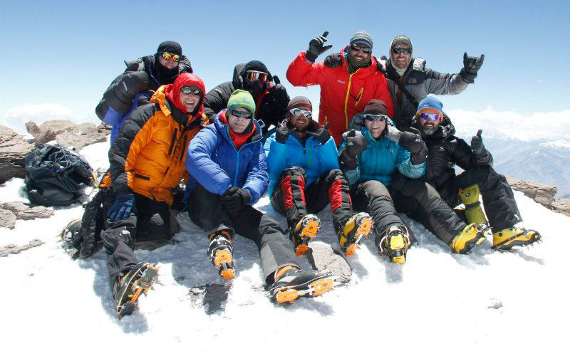 aconcagua summit itinerary trip