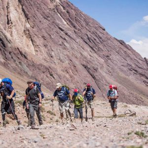 Trekking to Confluencia