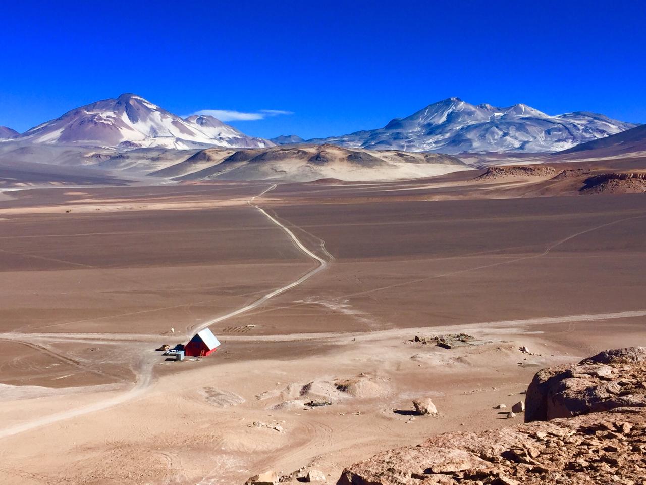 Ojos del salado climbing