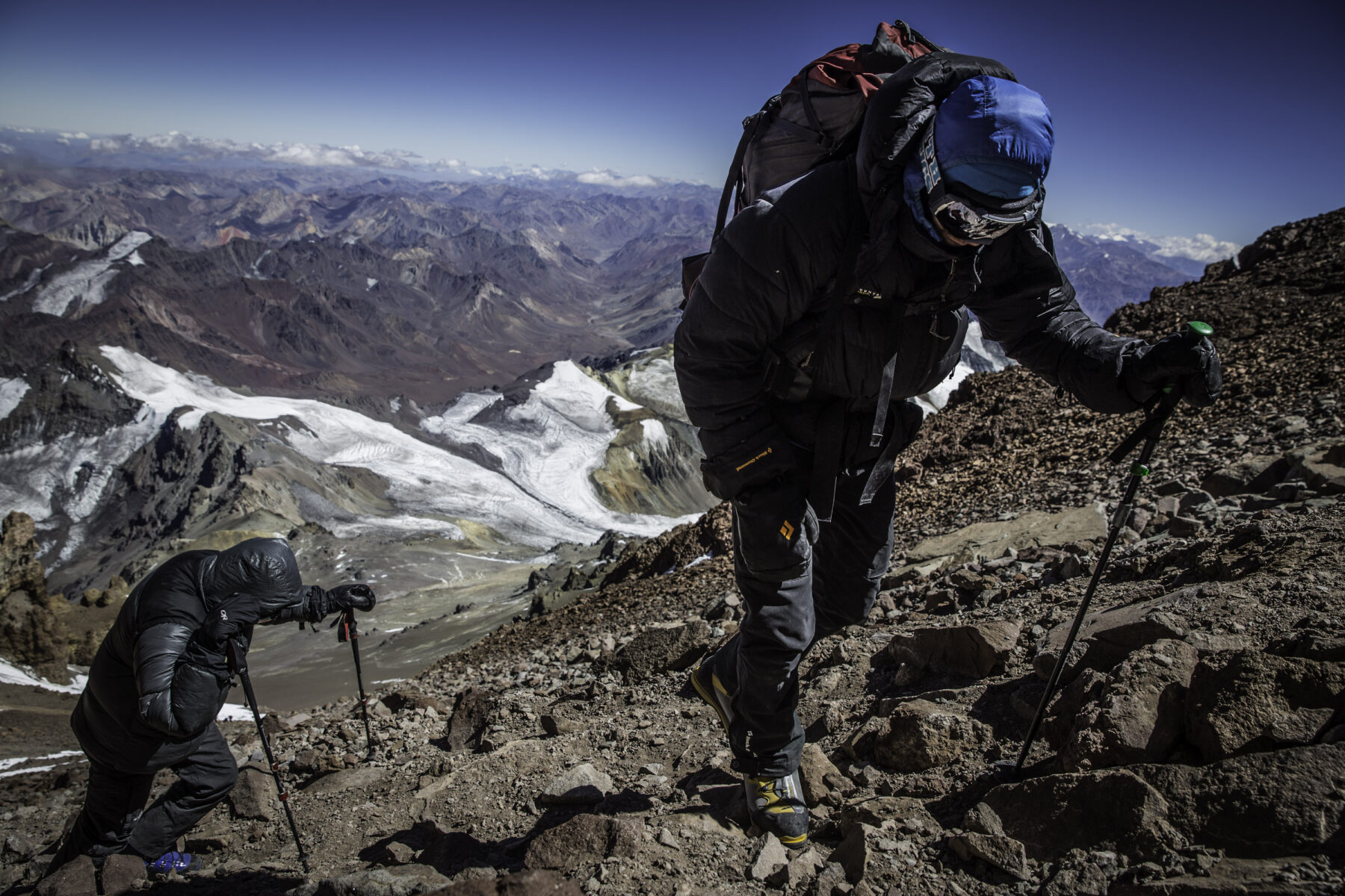 trekking in the Andes