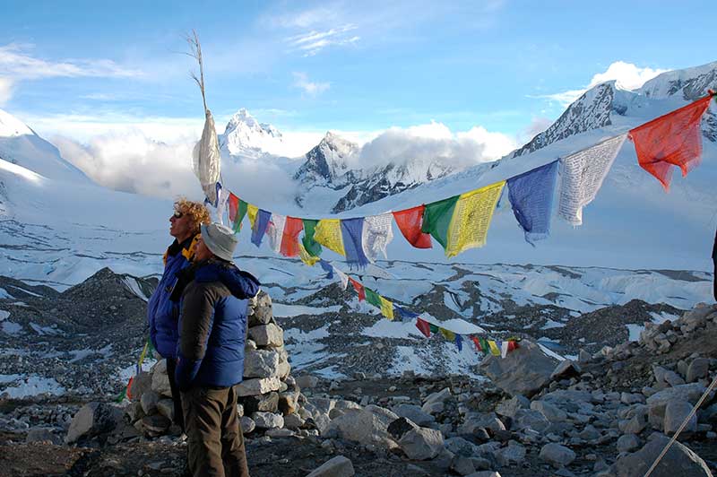 Cho Oyu base camp